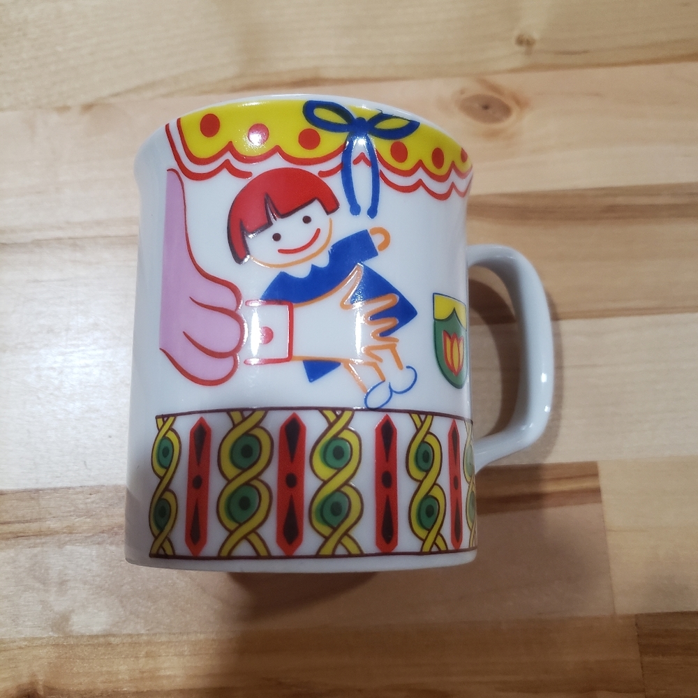 Coffee Cup/Mug Vtg Seymour Mann Inc "for a good little girl" gift decor, vintage